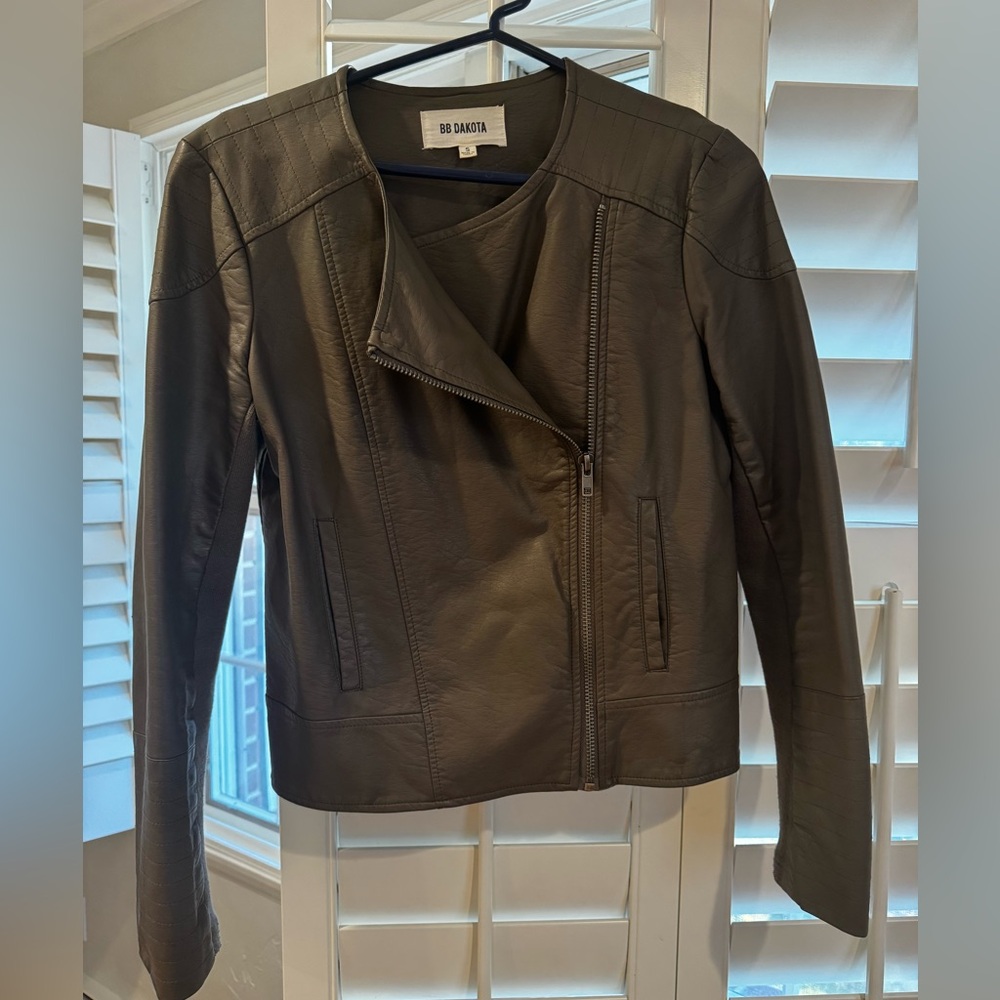 BB Dakota Faux Leather Jacket